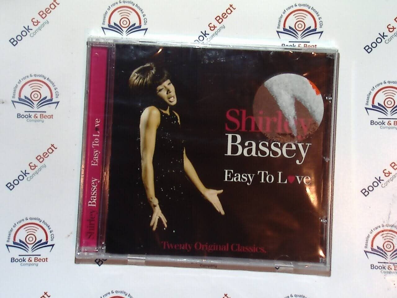 bookandbeat.com, Shirley Bassey, Easy to Love, Twenty Original Classics, classic hits, timeless music, iconic singer, jazz, pop standards, love songs, vintage collection, powerful vocals, legendary performer, British music, entertainment, classic ballads, nostalgic tunes, vocal masterpiece.
