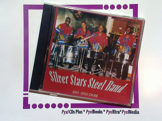 bookandbeat.com, CD, Silver Stars Steel Band, Caribbean Cruise, 2001 Live, steel drum music, Caribbean rhythms, live performance, tropical sounds, island music, steel pan, Caribbean cruise, live concert, steel band, calypso, reggae, soca, island vibes, tropical getaway, Caribbean culture, live music event, festive atmosphere, beach music, rhythmic beats