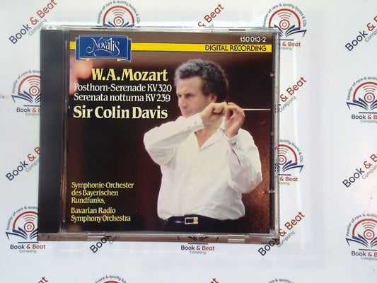bookandbeat.com, CD, classical music, Sir Colin Davis, Mozart, Posthorn Serenade, KW 320, KW 239, orchestral music, symphonic works, classical conductor, chamber music, musical masterpiece, live recording, 18th century music, acclaimed conductor, concert performance, classical collection, elegant melodies, classical repertoire, music appreciation,