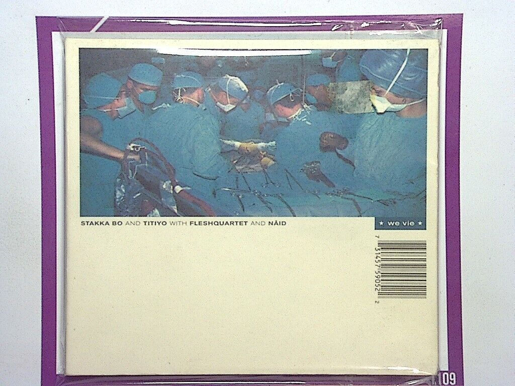 Stakka Bo, Titiyo, Fleshquartet, Nåid, We Vie, Swedish Music, Alternative Pop, Electronic Music, Trip-Hop, Indie Music, 90s Music, Scandinavian Artists, Experimental, Orchestral Pop, Collaborative Album, Unique Sound, Contemporary Music, Electronic Fusion, Vocal Harmony, Bookandbeat.com,