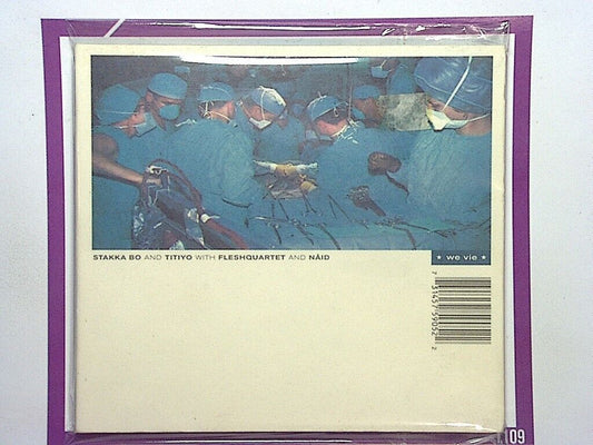 Stakka Bo, Titiyo, Fleshquartet, Nåid, We Vie, Swedish Music, Alternative Pop, Electronic Music, Trip-Hop, Indie Music, 90s Music, Scandinavian Artists, Experimental, Orchestral Pop, Collaborative Album, Unique Sound, Contemporary Music, Electronic Fusion, Vocal Harmony, Bookandbeat.com,