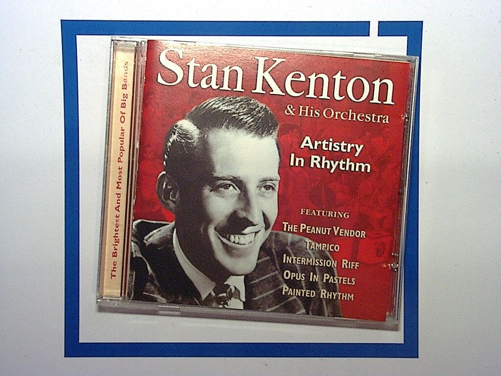 Stan Kenton, Artistry In Rhythm, His Orchestra, Big Band, Jazz, Swing, Instrumental, Classic jazz, 1940s jazz, CD, Band leader, American jazz, Vintage music, Brass section, Kenton orchestra, Jazz enthusiasts, Orchestral jazz, bookandbeat.com, Jazz collection, Smooth jazz,
