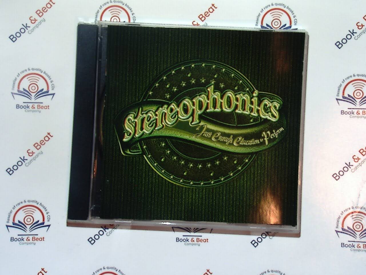 rock music, Stereophonics, Just Enough Education to Perform, alternative rock, British rock, indie rock, classic rock, 2000s rock, Kelly Jones, Welsh rock, post-Britpop, acoustic rock, hit album, fan favorite, bookandbeat.com,new CDs, used CDs, new books, used books, online music store, online bookstore, rare CDs, rare books, affordable books, affordable CDs, book lovers, music enthusiasts, collectible CDs, vintage books,DVD,