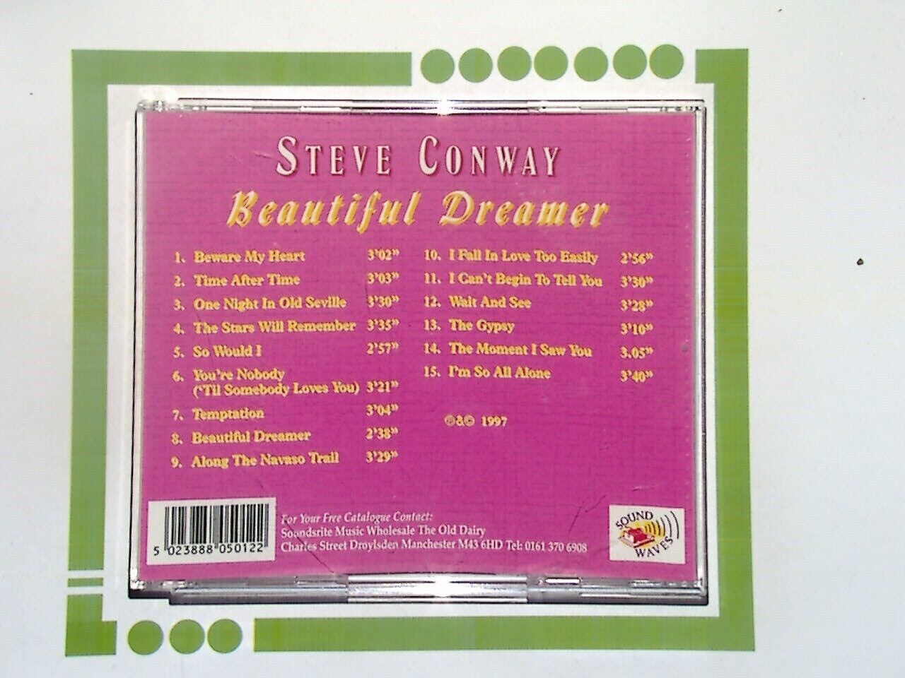 bookandbeat.com, CD, Steve Conway, Beautiful Dreamer, classic vocals, vintage pop, romantic ballads, smooth crooner, 1950s music, mellow tunes, nostalgic songs, easy listening, timeless classics, soft vocals, sentimental songs, English singer, relaxing music, old-time favorites, soothing melodies, golden age, traditional pop, emotional lyrics, vocal artistry, peaceful music