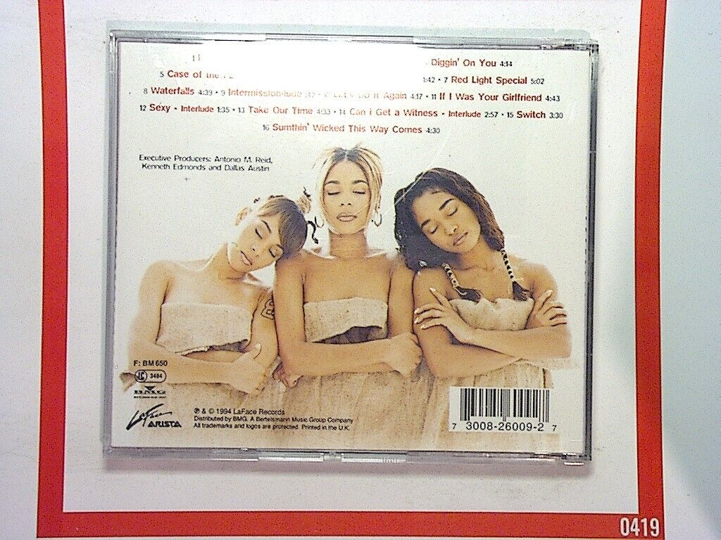 R&B, TLC, CrazySexyCool, 90s music, hip-hop soul, classic R&B, girl group, Grammy-winning album, Waterfalls, Creep, No Scrubs, smooth vocals, iconic album, platinum-selling, bookandbeat.com,new CDs, used CDs, new books, used books, online music store, online bookstore, rare CDs, rare books, affordable books, affordable CDs, book lovers, music enthusiasts, collectible CDs, vintage books,DVD,