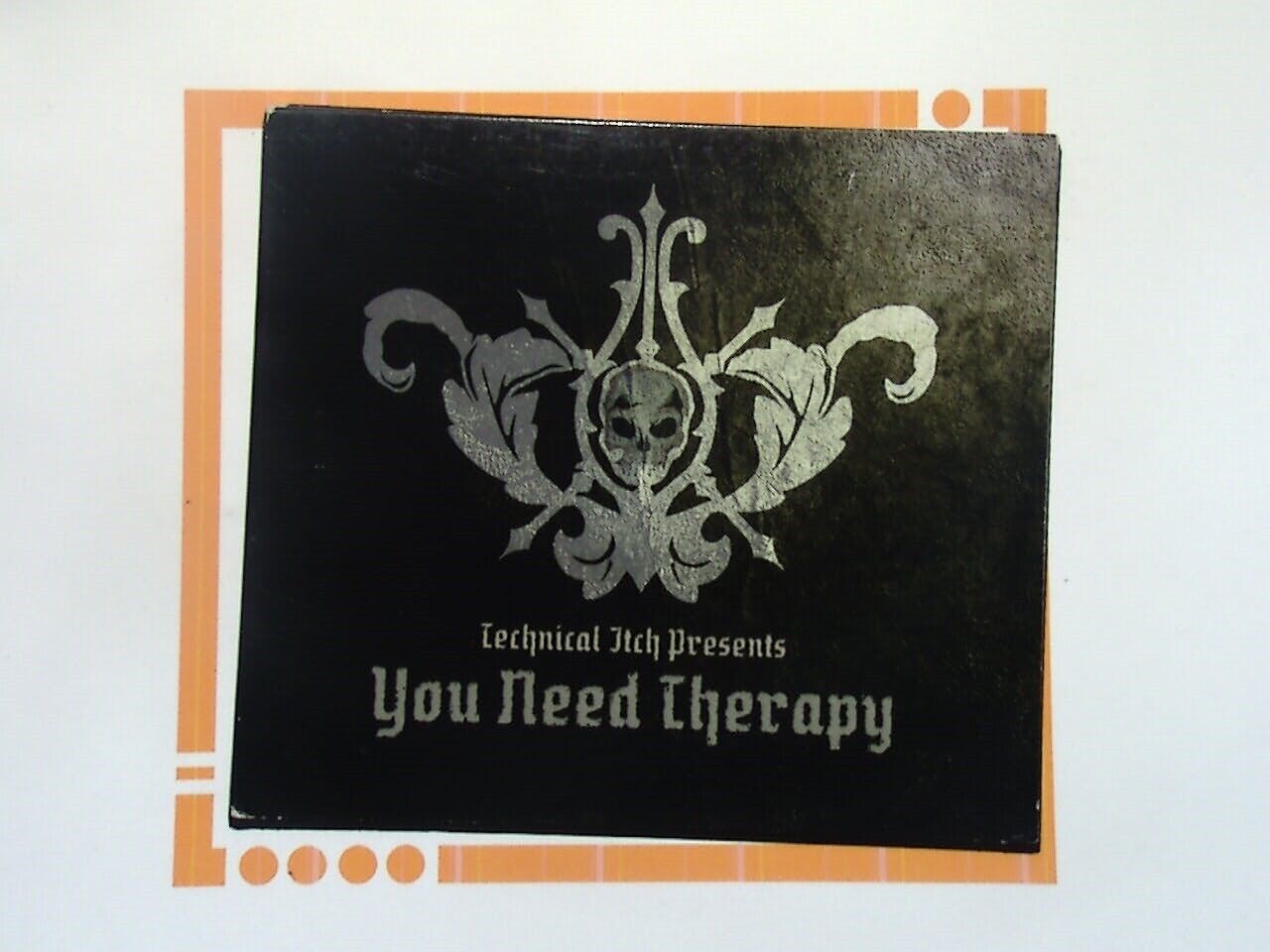 Technical Itch, You Need Therapy, CD, Mint condition, Bookandbeat.com, Drum and bass, Jungle music, Electronic, Breakbeats, Underground music, 90s electronic, Dark basslines, Hardcore, Techstep, Fast tempo, Club music, DJ mix, Electronic producer, Edgy beats, UK drum and bass, Heavy bass music,