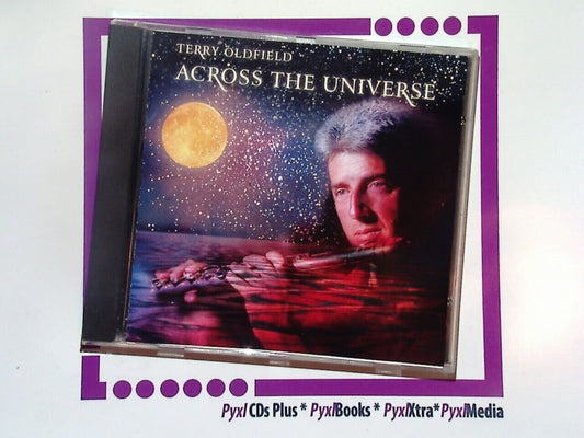 Across the Universe , new CDs, used CDs, new books, used books, online music store, online bookstore, rare CDs, rare books, affordable books, affordable CDs, book lovers, music enthusiasts, collectible CDs, vintage books,DVD,Terry Oldfield, New Age Music, Meditation Music, Tibetan Influences, Flute Music, Relaxing Sounds, Spiritual Journey, Healing Music, Ambient Soundscapes, World Music, Tranquil Melodies, VGC CD, Atmospheric Tunes, Mindfulness Music, Bookandbeat.com,