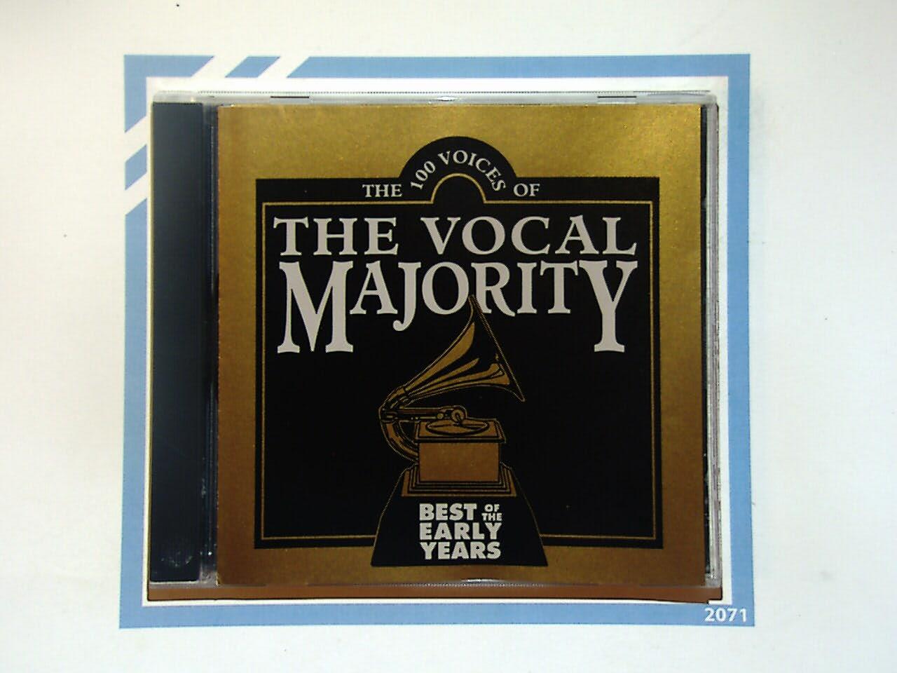 The 100 Voices, Vocal Majority, Best of the Early Years, CD, Bookandbeat.com, Choral music, Vocal harmony, Barbershop choir, Inspirational music, Classic choral, Vocal ensemble, Early recordings, Choir music, Timeless harmonies, Traditional choir, Barbershop harmony, Vocal group, Choral classics, Powerful vocals, Sacred music, American choir, Classic songs, Choral excellence, Musical heritage,