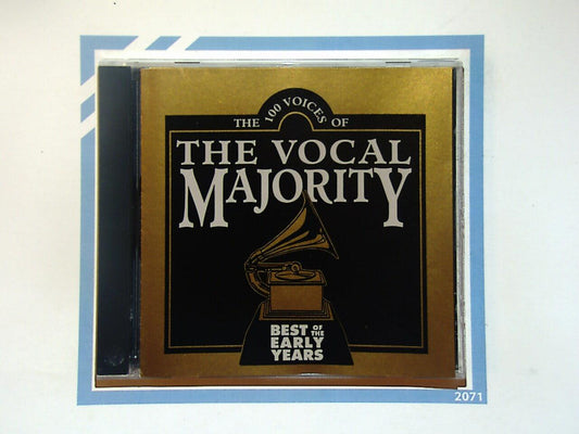 The 100 Voices, Vocal Majority, Best of the Early Years, CD, Bookandbeat.com, Choral music, Vocal harmony, Barbershop choir, Inspirational music, Classic choral, Vocal ensemble, Early recordings, Choir music, Timeless harmonies, Traditional choir, Barbershop harmony, Vocal group, Choral classics, Powerful vocals, Sacred music, American choir, Classic songs, Choral excellence, Musical heritage,