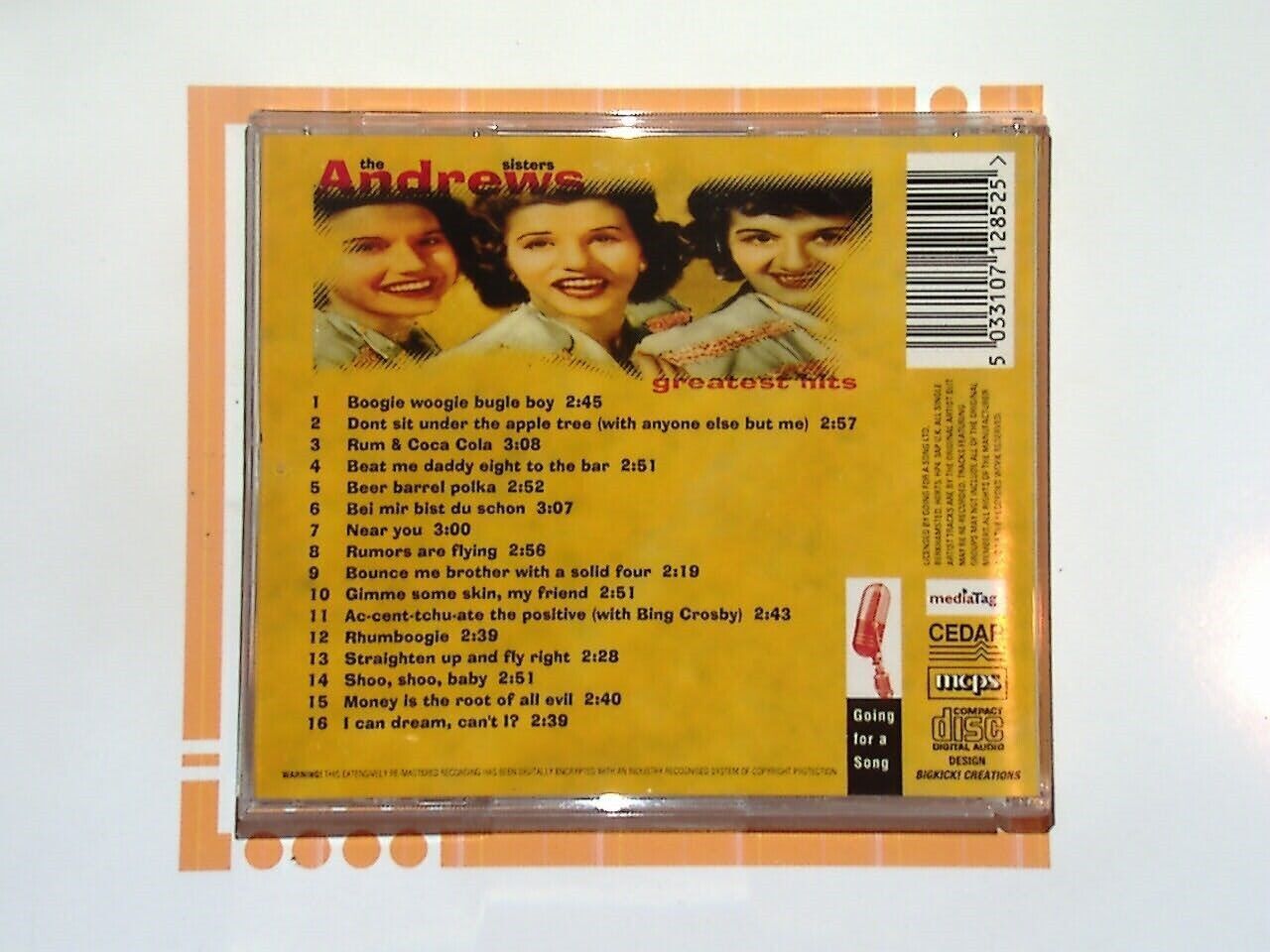 bookandbeat.com, The Andrews Sisters, greatest hits, vocal trio, classic music, swing era, jazz standards, nostalgic music, 1940s hits, female harmonies, pop classics, wartime favorites, American music, music collection, timeless melodies, retro sound, vintage tunes, musical legends, popular music, bookandbeat.com music.