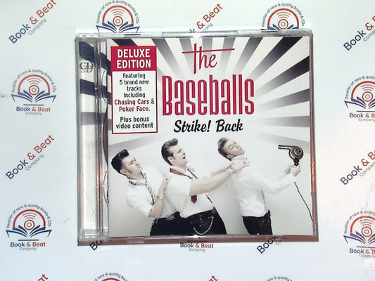 The Baseballs, Strike! Back, rock 'n' roll, rockabilly, cover songs, retro style, 50s revival, modern hits with vintage sound, energetic performance, German band, classic rock influence, upbeat music, vocal harmonies, fun party music, unique covers, bookandbeat.com,new CDs, used CDs, new books, used books, online music store, online bookstore, rare CDs, rare books, affordable books, affordable CDs, book lovers, music enthusiasts, collectible CDs, vintage books,DVD,