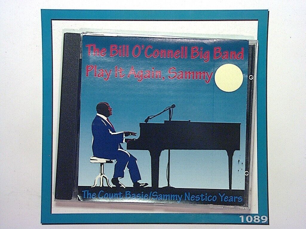 Bill O'Connell, Big Band, Play It Again, Sammy, CD, Bookandbeat.com, Jazz music, Big band music, Swing music, Orchestral arrangements, Instrumental, Classic standards, Jazz ensemble, Contemporary jazz, Brass section, Musical tribute, Upbeat music, Live performance, American jazz, Jazz classics, Ensemble performance, Timeless tunes,