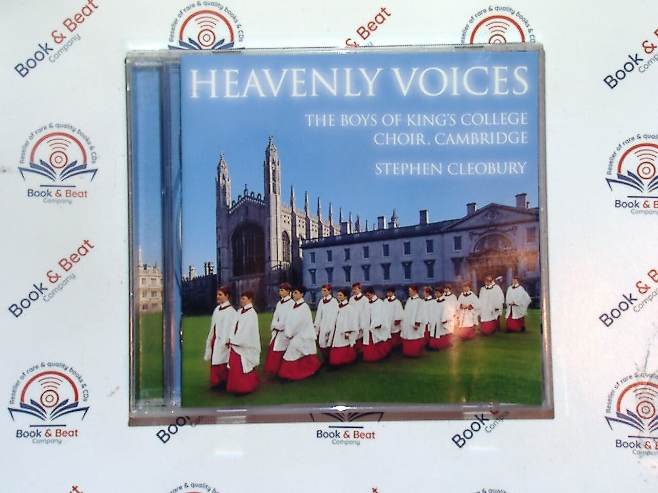 bookandbeat.com, The Boys of King's College Choir, Heavenly Voices, Stephen Cleobury, King's College Cambridge, choral music, sacred music, classical music, choir boys, vocal harmony, hymns, religious music, liturgical music, traditional choral repertoire, angelic voices, English choral tradition, classical vocal, spiritual music, cathedral music, timeless classics, Baroque influences, Renaissance music, choral masterpieces, peaceful music.
