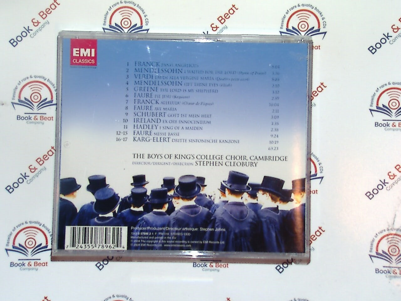 bookandbeat.com, The Boys of King's College Choir, Heavenly Voices, Stephen Cleobury, King's College Cambridge, choral music, sacred music, classical music, choir boys, vocal harmony, hymns, religious music, liturgical music, traditional choral repertoire, angelic voices, English choral tradition, classical vocal, spiritual music, cathedral music, timeless classics, Baroque influences, Renaissance music, choral masterpieces, peaceful music.