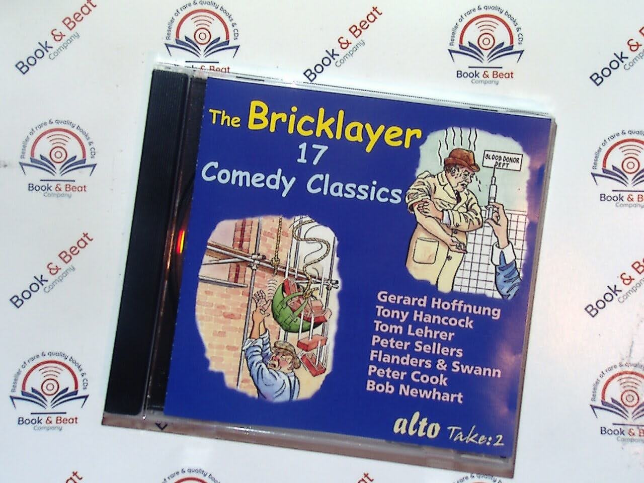 bookandbeat.com, The Bricklayer, comedy classics, humor, stand-up comedy, 17 tracks, classic comedy, laugh-out-loud, audio comedy, witty humor, iconic comedy sketches, storytelling, joke collection, light entertainment, timeless humor, comedy enthusiasts, fun and laughter, comedic gems, British comedy, comedy album, must-have humor, comedy compilation, entertaining tracks, comedic storytelling, laugh fest, comedy legends.