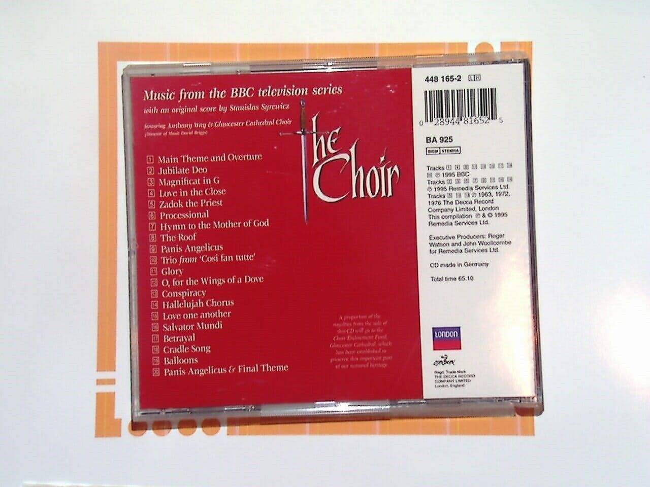 The Choir, BBC television series music, choral music, classical crossover, uplifting vocals, inspirational music, British choir, Gareth Malone, television soundtrack, vocal harmonies, orchestral arrangements, famous TV music, emotional performances, must-have choir album, bookandbeat.com,