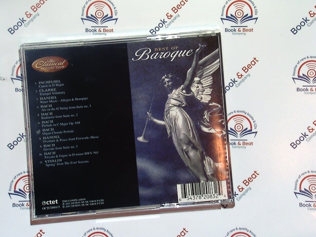 The Classical Collection, Best of Baroque, Baroque music, classical music, orchestral masterpieces, Bach, Handel, Vivaldi, timeless classics, chamber music, symphonies, baroque composers, elegant music, period instruments, historical recordings, refined melodies, bookandbeat.com,new CDs, used CDs, new books, used books, online music store, online bookstore, rare CDs, rare books, affordable books, affordable CDs, book lovers, music enthusiasts, collectible CDs, vintage books,DVD,