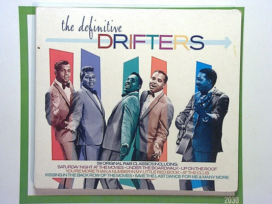 bookandbeat.com, CD, The Drifters, The Definitive Drifters, soul, R&B, classic hits, doo-wop, timeless melodies, vocal harmonies, 60s music, rock and roll, golden oldies, nostalgic tunes, legendary group, smooth vocals, new CDs, used CDs, new books, used books, online music store, online bookstore, rare CDs, rare books, affordable books, affordable CDs, book lovers, music enthusiasts, collectible CDs, vintage books,DVD,