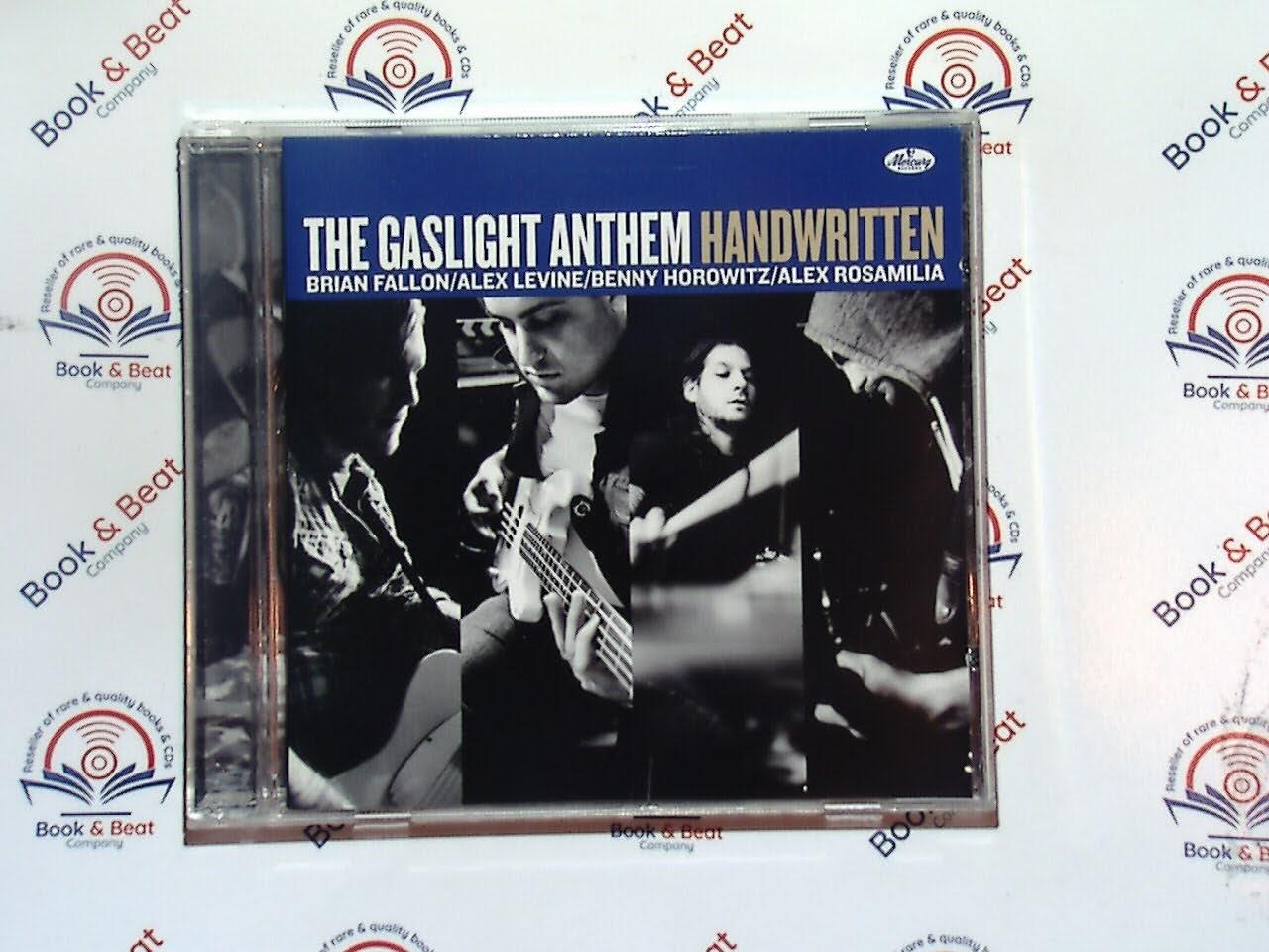Handwritten , bookandbeat.com, CD, The Gaslight Anthem, The '59 Sound, alternative rock, punk rock, heartland rock, 2000s music, nostalgic sound, Americana influences, Bruce Springsteen vibes, indie rock, storytelling lyrics, emotional anthems, classic rock influences, bookandbeat.com,new CDs, used CDs, new books, used books, online music store, online bookstore, rare CDs, rare books, affordable books, affordable CDs, book lovers, music enthusiasts, collectible CDs, vintage books,DVD,