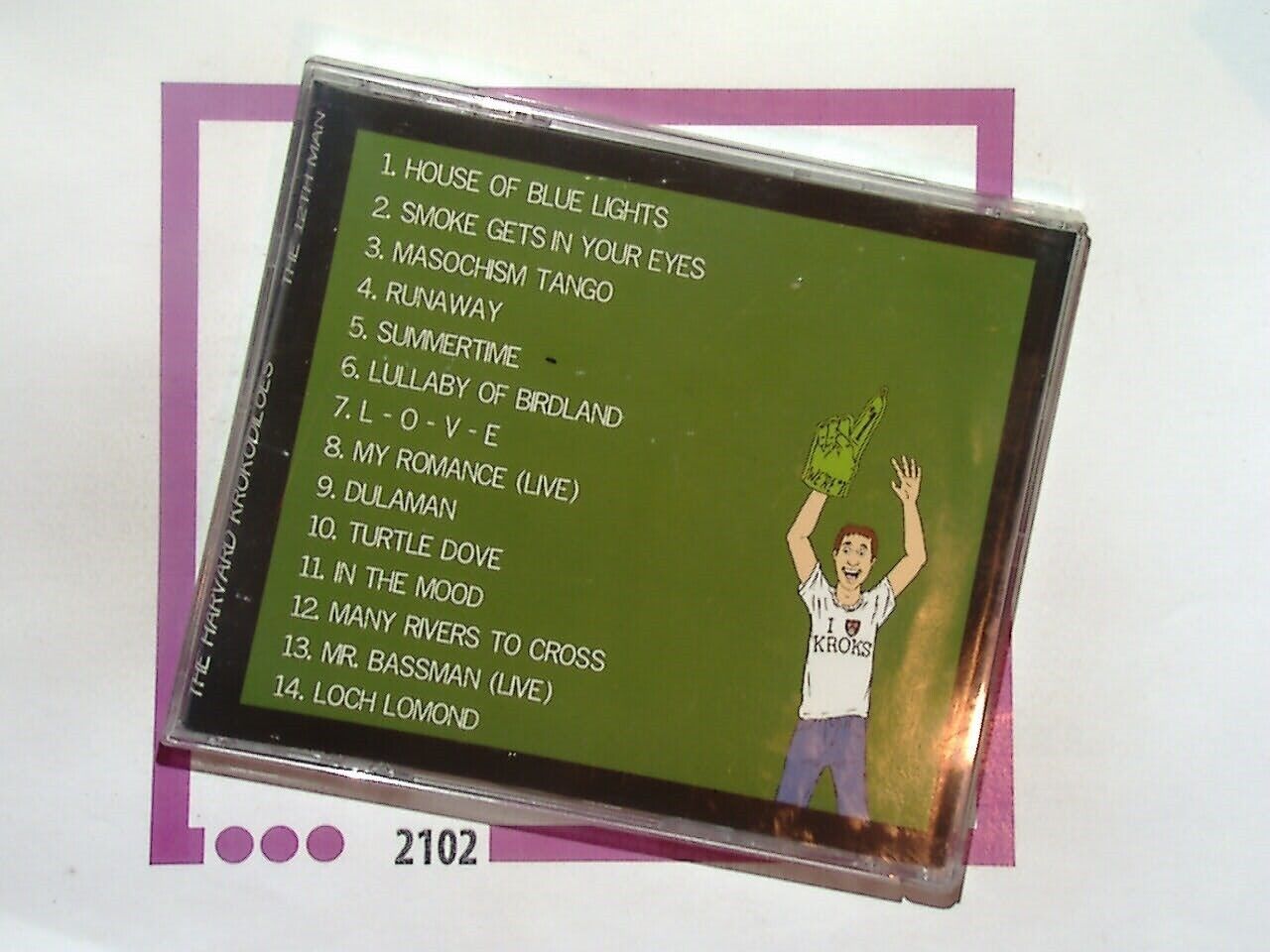 bookandbeat.com, CD, The Harvard Krokodiloes, The 12th Man, a cappella, vocal harmony, collegiate singing, jazz influences, classic covers, choral arrangements, Ivy League music, smooth vocals, timeless melodies, vocal ensemble, barbershop style, musical tradition, new CDs, used CDs, new books, used books, online music store, online bookstore, rare CDs, rare books, affordable books, affordable CDs, book lovers, music enthusiasts, collectible CDs, vintage books,DVD,