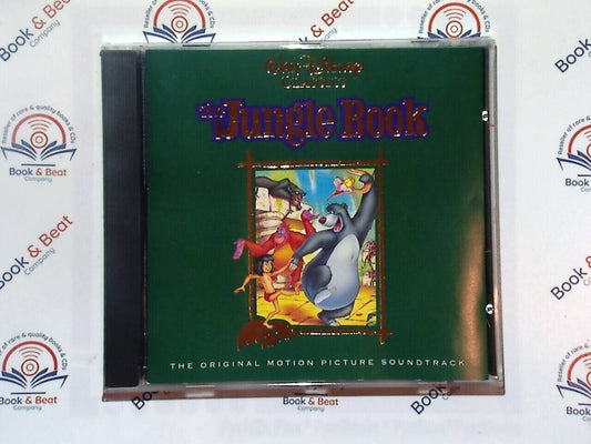 bookandbeat.com, CD, The Jungle Book, Walt Disney, Disney Classics, soundtrack, animated film, family music, movie songs, children’s music, classic animation, jungle adventure, music for kids, timeless songs, Disney songs, Mowgli, Baloo, classic soundtrack, fun music, animated classics, nostalgic tunes,
