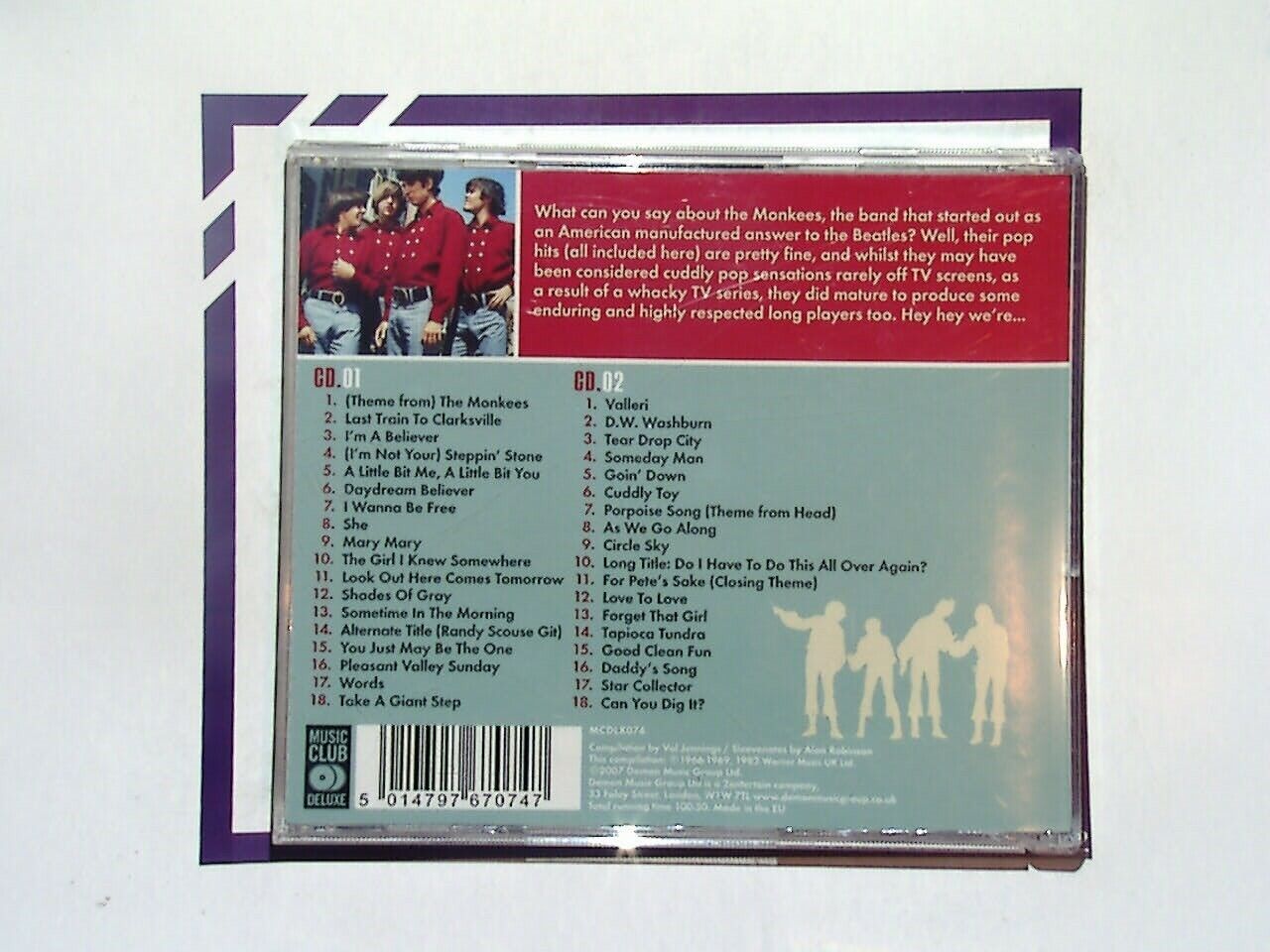 The Monkees, The Monkees I'm a Believer, I'm a Believer The Best of, The Monkees greatest hits, classic rock, 1960s music, pop rock, retro hits, timeless classics, iconic bands, sing-along anthems, feel-good music, legendary pop groups, nostalgic tunes, upbeat melodies, classic pop, chart-topping songs, vintage music collection, unforgettable hits, bookandbeat.com,