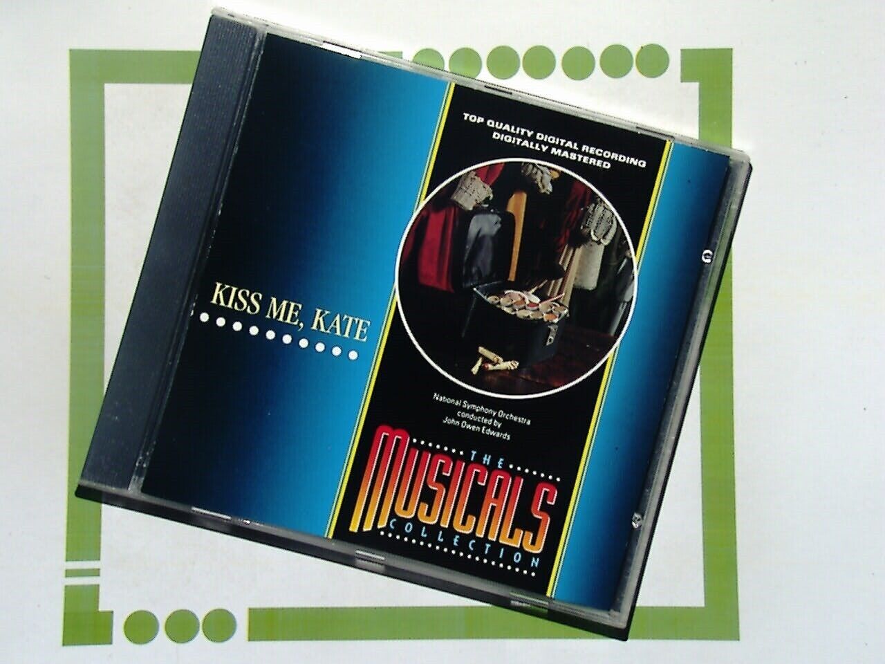 The Musicals Collection, Kiss Me Kate, Musical Theater, Broadway Classics, Cole Porter, Show Tunes, Timeless Musicals, Stage Performances, Classic Broadway, Theatrical Songs, Vintage Collection, Collector's Item, Iconic Music, VGC CD, Bookandbeat.com,new CDs, used CDs, new books, used books, online music store, online bookstore, rare CDs, rare books, affordable books, affordable CDs, book lovers, music enthusiasts, collectible CDs, vintage books,DVD,