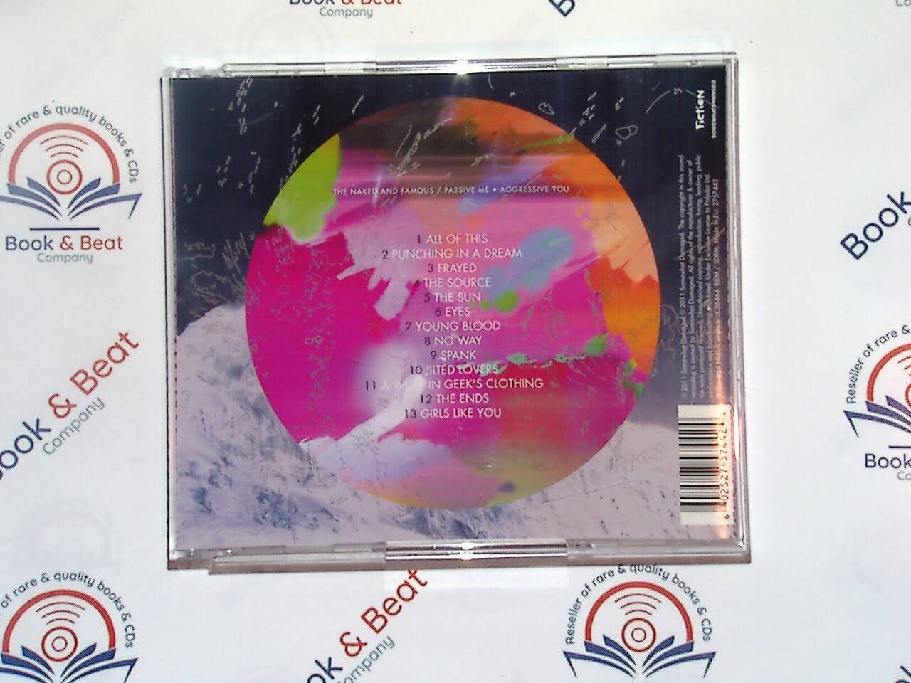 bookandbeat.com, CD, The Naked and Famous, Passive Me Aggressive You, alternative rock, indie pop, electronic, debut album, New Zealand band, synth-pop, energetic, catchy hooks, youth anthems, introspective lyrics, powerful, upbeat, emotional, edgy, atmospheric, melodic, 2010s music, critically acclaimed