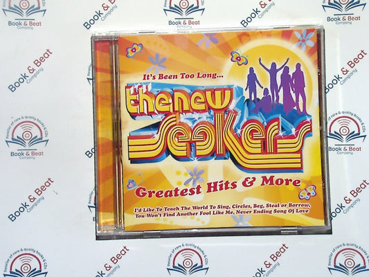 new CDs, used CDs, new books, used books, online music store, online bookstore, rare CDs, rare books, affordable books, affordable CDs, book lovers, music enthusiasts, collectible CDs, vintage books,The New Seekers, It's Been Too Long, Greatest Hits, Classic Pop, Folk Pop, 1970s Music, Timeless Classics, Iconic Songs, Legendary Band, Collector's Item, VGC CD, Nostalgic Music, Pop Legends, Retro Hits, Bookandbeat.com,