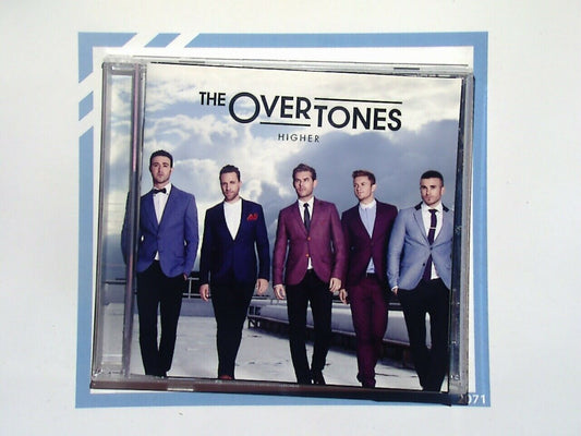 
bookandbeat.com, CD, The Overtones, Higher, doo-wop, pop, vocal harmony, feel-good music, British band, classic covers, upbeat tunes, retro style, modern twist, smooth vocals, catchy melodies, timeless songs, vintage vibes, popular album, love songs, charming performances, energetic rhythms, crowd-pleaser, 2010s music