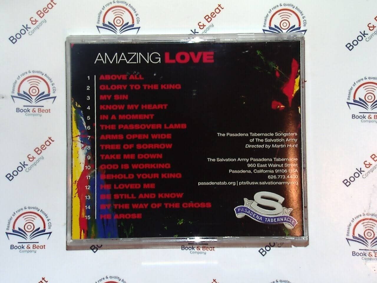 The Pasadena Tabernacle Songsters, Amazing Love, Salvation Army, Christian music, gospel choir, choral music, religious songs, worship music, inspirational hymns, faith-based music, spiritual songs, sacred music, choir harmonies, uplifting music, bookandbeat.com,new CDs, used CDs, new books, used books, online music store, online bookstore, rare CDs, rare books, affordable books, affordable CDs, book lovers, music enthusiasts, collectible CDs, vintage books,DVD,