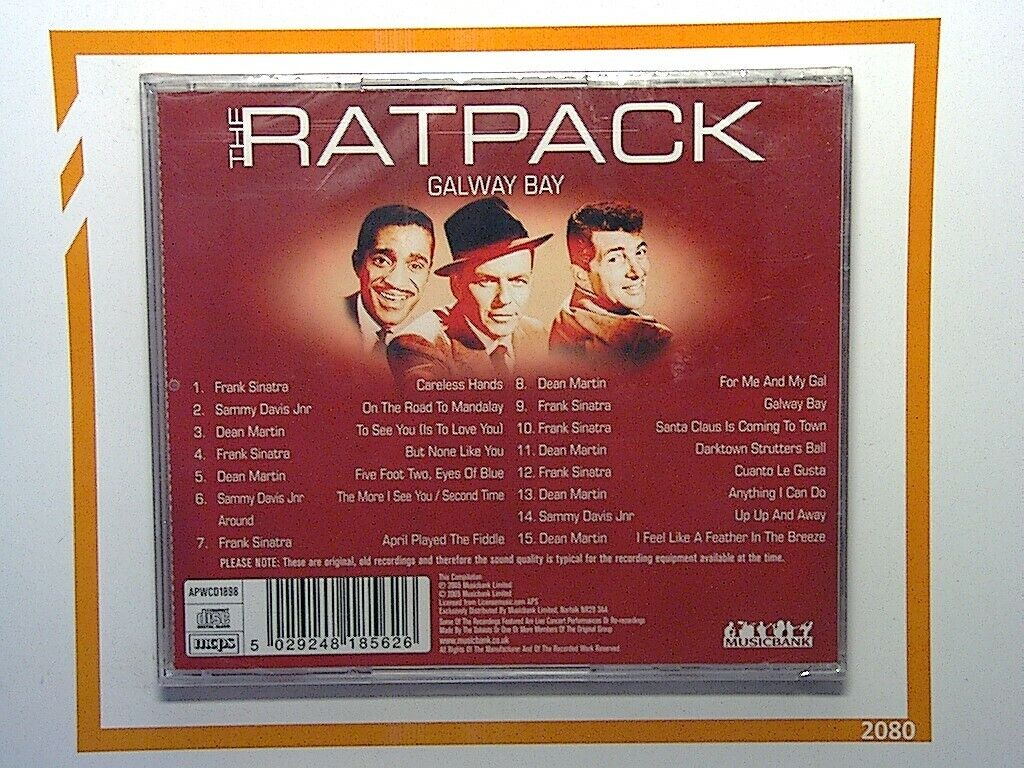 The Ratpack - Galway Bay, Rat Pack music, classic vocals, Frank Sinatra, Dean Martin, Sammy Davis Jr., traditional Irish song, swing music, crooner style, jazz standards, nostalgic music, timeless classics, easy listening, vocal harmony, big band sound, Irish tribute, bookandbeat.com,
