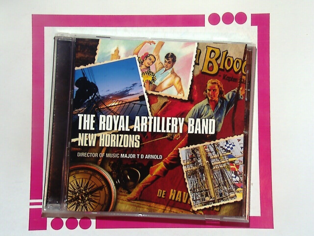 bookandbeat.com, CD, The Royal Artillery Band, New Horizons, military band, orchestral music, ceremonial music, classical, patriotic tunes, instrumental.
