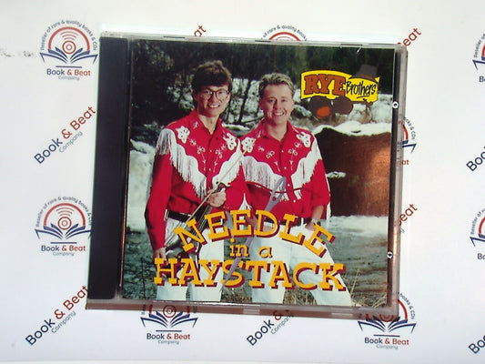 The Rye Brothers, Needle In A Haystack, CD, Country rock, Bookandbeat.com, Americana, Southern rock, Modern country, Guitar-driven, Melodic, Storytelling, Catchy tunes, Upbeat, Folk influence, Contemporary, Band, Heartfelt, Traditional, Rock fans, Emotional lyrics, Acoustic, Music enthusiasts,