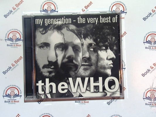 bookandbeat.com, new CDs, used CDs, new books, used books, online music store, online bookstore, rare CDs, rare books, affordable books, affordable CDs, book lovers, music enthusiasts, collectible CDs, vintage books,The Who, My Generation, The Very Best of, Classic Rock, 1960s Rock, Rock Legends, British Invasion, Iconic Albums, Greatest Hits, Vintage Music, Collector's Item, VGC CD, Music Memorabilia, Timeless Rock, 