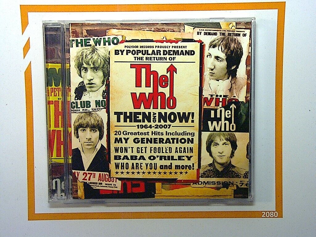 bookandbeat.com, new CDs, used CDs, new books, used books, online music store, online bookstore, rare CDs, rare books, affordable books, affordable CDs, book lovers, music enthusiasts, collectible CDs, vintage books,The Who, The Who Then And Now, Then And Now album, classic rock, legendary rock bands, British rock, 1960s music, 1970s music, timeless classics, iconic rock anthems, greatest hits collection, rock legends, retro music, classic album, chart-topping songs, rock and roll history, vintage rock hits