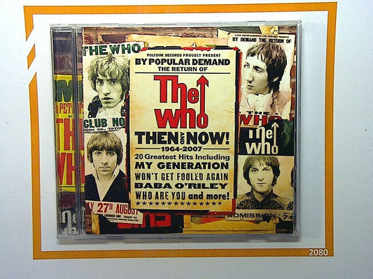bookandbeat.com, new CDs, used CDs, new books, used books, online music store, online bookstore, rare CDs, rare books, affordable books, affordable CDs, book lovers, music enthusiasts, collectible CDs, vintage books,The Who, The Who Then And Now, Then And Now album, classic rock, legendary rock bands, British rock, 1960s music, 1970s music, timeless classics, iconic rock anthems, greatest hits collection, rock legends, retro music, classic album, chart-topping songs, rock and roll history, vintage rock hits