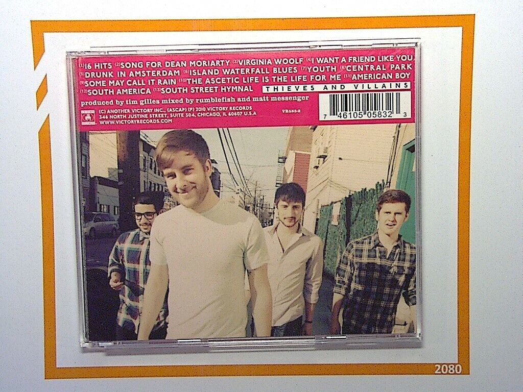 Thieves and Villains, South America, CD, VGC, Very good condition, Indie rock, Emo, Alternative, Punk, 2000s, bookandbeat.com,