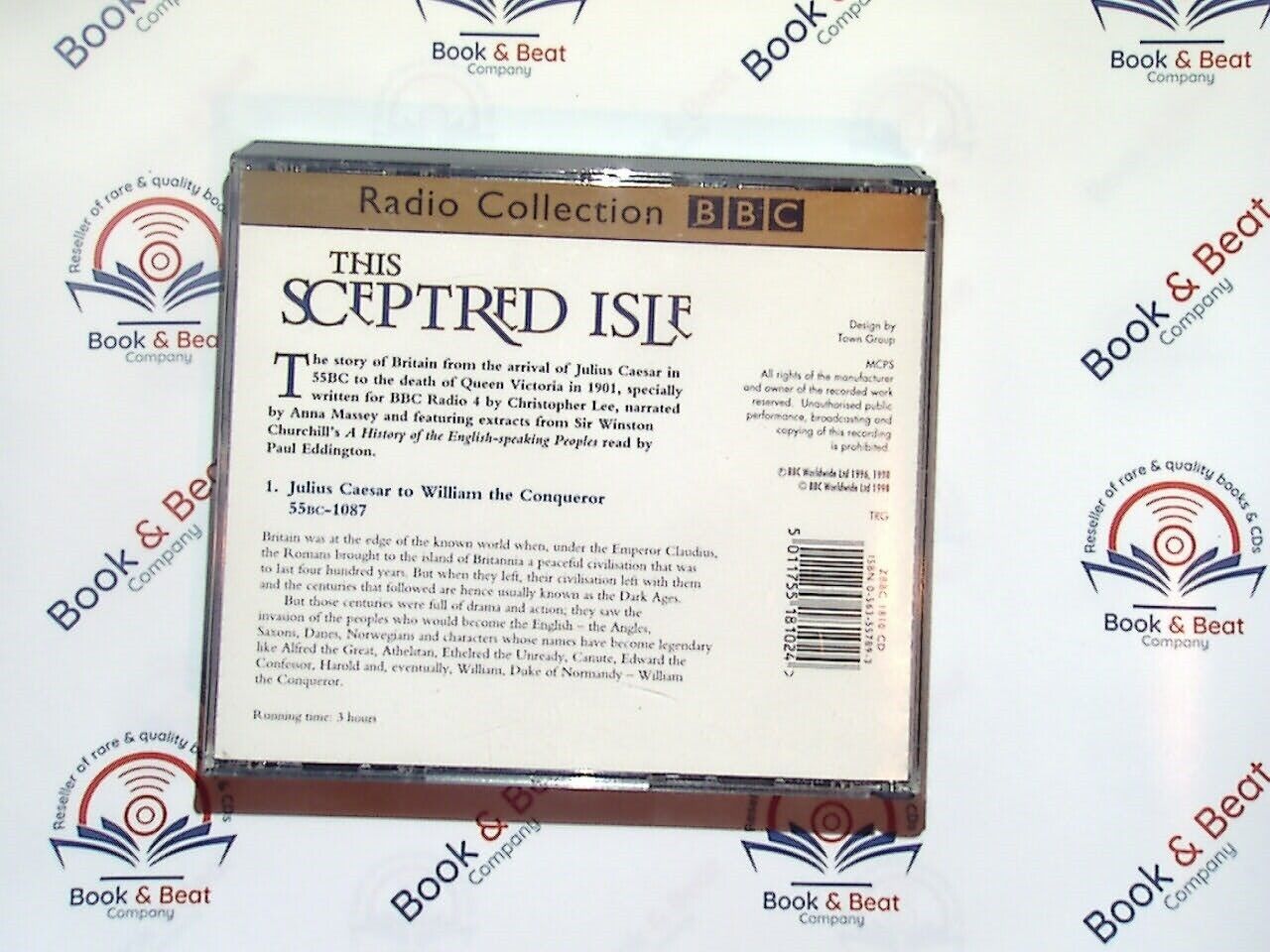 bookandbeat.com, This Sceptred Isle, BBC Radio, British history, ancient history, radio drama, historical events, Volume 1, educational audio, 55BC to 1087AD, iconic series, narrated history, England's past, radio series, BBC production, documentary-style, Anglo-Saxon period, British monarchy, historic overview, British Isles, engaging audio