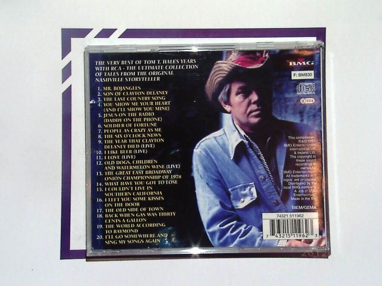 Tom T. Hall, Nashville Storyteller, Country music, Folk, CD, Storytelling, Classic country, Singer-songwriter, Country legend, Americana, Nashville sound, Traditional country, Heartfelt lyrics, Bookandbeat.com, Classic hits, Country ballads, Folk stories, Country fans, Country classics, Acoustic, Southern music,