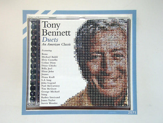 bookandbeat.com, CD, Tony Bennett, Duets: An American Classic, jazz, vocal jazz, classic pop, legendary singer, American songbook, timeless duets, Frank Sinatra style, Grammy-winning album, smooth vocals, big band sound, star-studded collaborations, sophisticated music, new CDs, used CDs, new books, used books, online music store, online bookstore, rare CDs, rare books, affordable books, affordable CDs, book lovers, music enthusiasts, collectible CDs, vintage books,DVD,