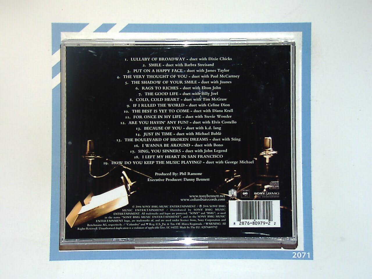 bookandbeat.com, CD, Tony Bennett, Duets: An American Classic, jazz, vocal jazz, classic pop, legendary singer, American songbook, timeless duets, Frank Sinatra style, Grammy-winning album, smooth vocals, big band sound, star-studded collaborations, sophisticated music, new CDs, used CDs, new books, used books, online music store, online bookstore, rare CDs, rare books, affordable books, affordable CDs, book lovers, music enthusiasts, collectible CDs, vintage books,DVD,