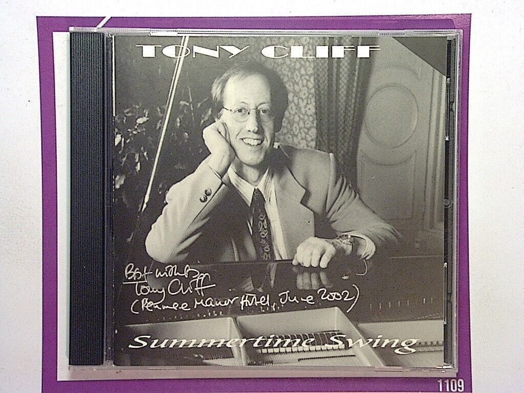 bookandbeat.com, CD, Tony Cliff, Summertime Swing, jazz, swing music, big band, summer vibes, retro music.