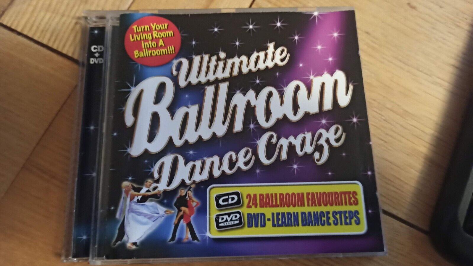 
bookandbeat.com, CD, Ultimate Ballroom Dance Craze, DVD, ballroom dance, dance instruction, cha-cha, waltz, tango, rumba, salsa, dance steps, instructional video, dance practice, partner dancing, popular ballroom, dance moves, beginner-friendly, dance tutorials, classic dances, social dance, dance collection, high-quality, interactive, music and dance, dance lessons, home practice