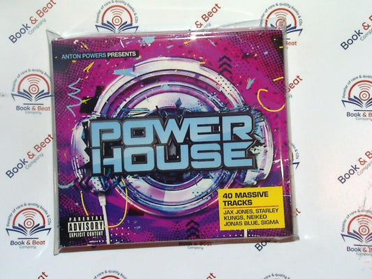 bookandbeat.com, Anton Powers, Power House, Various Artists, house music, dance music, electronic music, club hits, DJ mix, party anthems, EDM, compilation album, upbeat tracks, power beats, dancefloor.