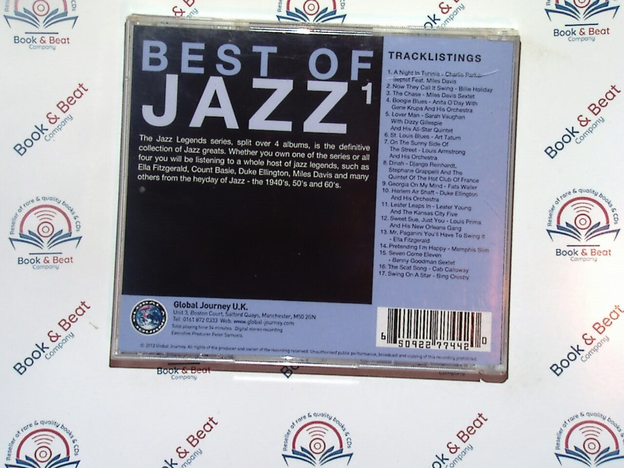 Various, Best Of Jazz 1, Global Journey Legends, jazz classics, smooth jazz, instrumental jazz, legendary jazz artists, swing jazz, bebop, cool jazz, jazz compilation, timeless jazz, relaxing music, vintage jazz, jazz greats, bookandbeat.com,new CDs, used CDs, new books, used books, online music store, online bookstore, rare CDs, rare books, affordable books, affordable CDs, book lovers, music enthusiasts, collectible CDs, vintage books,DVD,