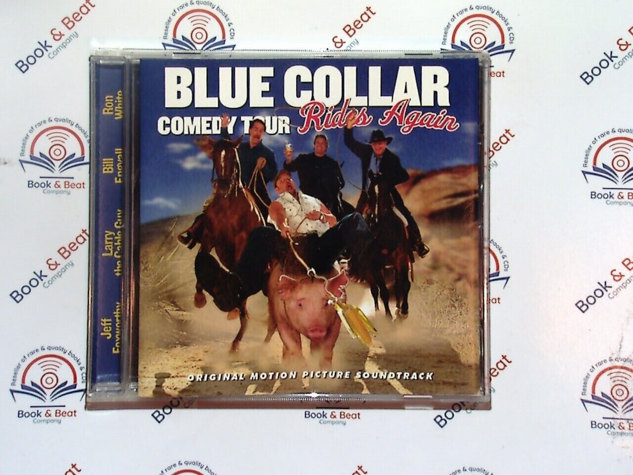 bookandbeat.com, Blue Collar Comedy Tour, comedy album, stand-up comedy, Jeff Foxworthy, Larry the Cable Guy, Ron White, Bill Engvall, humorous storytelling, Southern humor, live comedy, observational comedy, American humor, comedy tour soundtrack, laugh-out-loud moments, 2000s