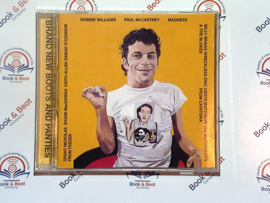 bookandbeat.com, CD, Various Artists, Brand New Boots and Panties, The Blockheads, tribute album, Ian Dury, new wave, punk rock, British music, classic covers, alternative rock, legendary influence, UK artists, iconic songs, new CDs, used CDs, new books, used books, online music store, online bookstore, rare CDs, rare books, affordable books, affordable CDs, book lovers, music enthusiasts, collectible CDs, vintage books,DVD,