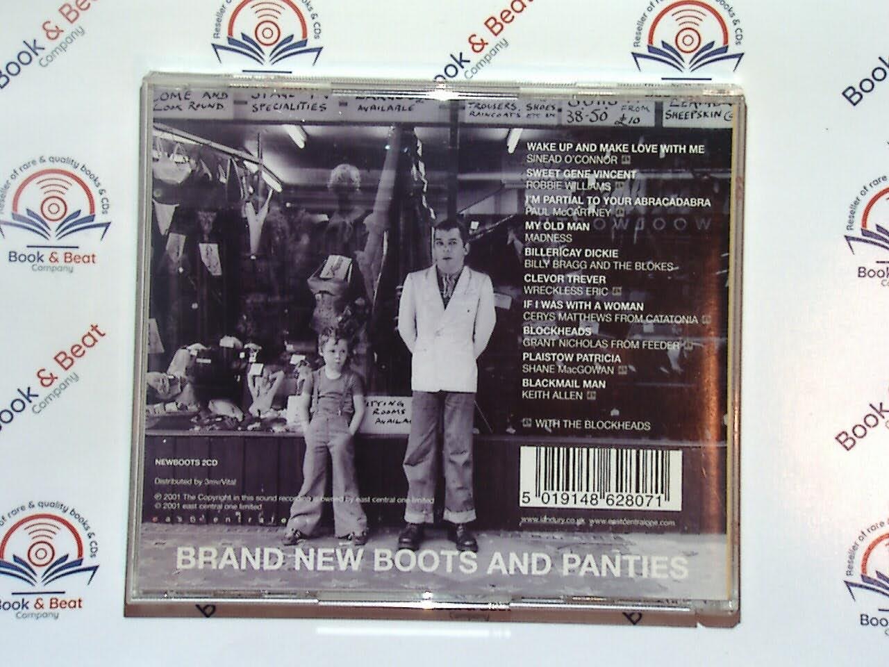 bookandbeat.com, CD, Various Artists, Brand New Boots and Panties, The Blockheads, tribute album, Ian Dury, new wave, punk rock, British music, classic covers, alternative rock, legendary influence, UK artists, iconic songs, new CDs, used CDs, new books, used books, online music store, online bookstore, rare CDs, rare books, affordable books, affordable CDs, book lovers, music enthusiasts, collectible CDs, vintage books,DVD,