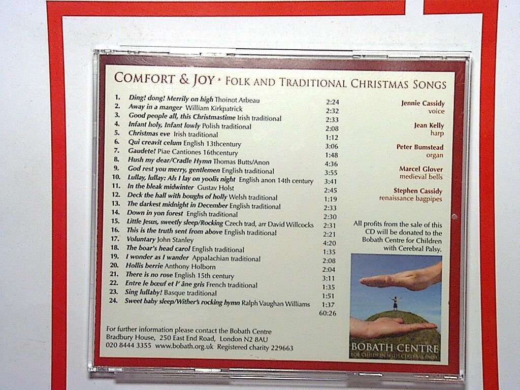 new CDs, used CDs, new books, used books, online music store, online bookstore, rare CDs, rare books, affordable books, affordable CDs, book lovers, music enthusiasts, collectible CDs, vintage books,Various Artists, Comfort & Joy, Folk Christmas Songs, Traditional Christmas Music, Holiday Classics, Christmas Carols, Folk Music, Festive Tunes, Seasonal Music, Acoustic Christmas, Christmas Joy, Holiday Cheer, Vintage Christmas, VGC CD, Bookandbeat.com,